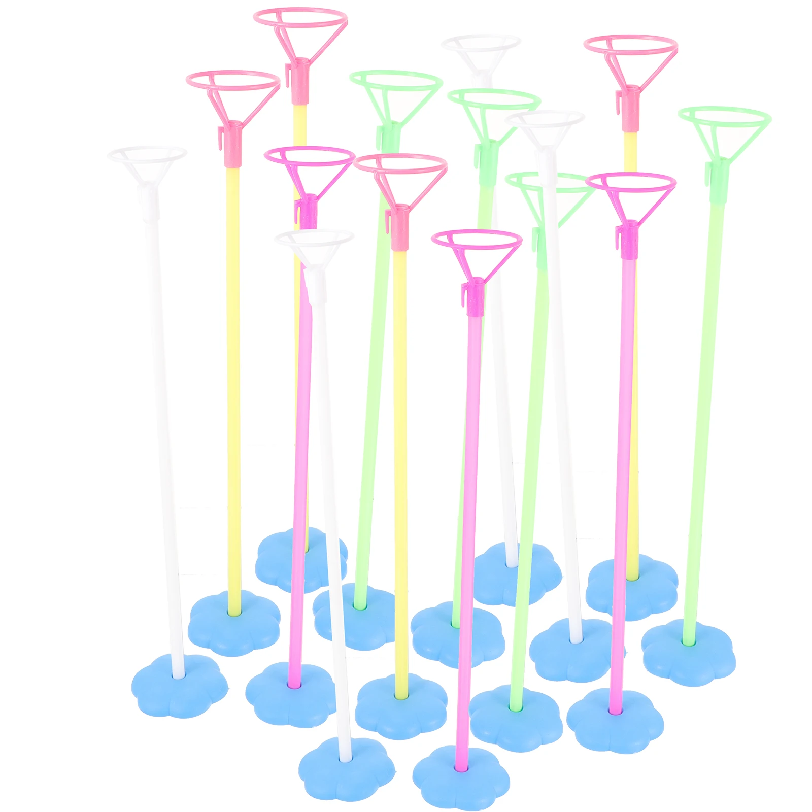 

Table Support Aluminum Foil Holder Reusable Party Supplies Wedding Decoration Base Stick Stick Festival Stand Bobo Balloon