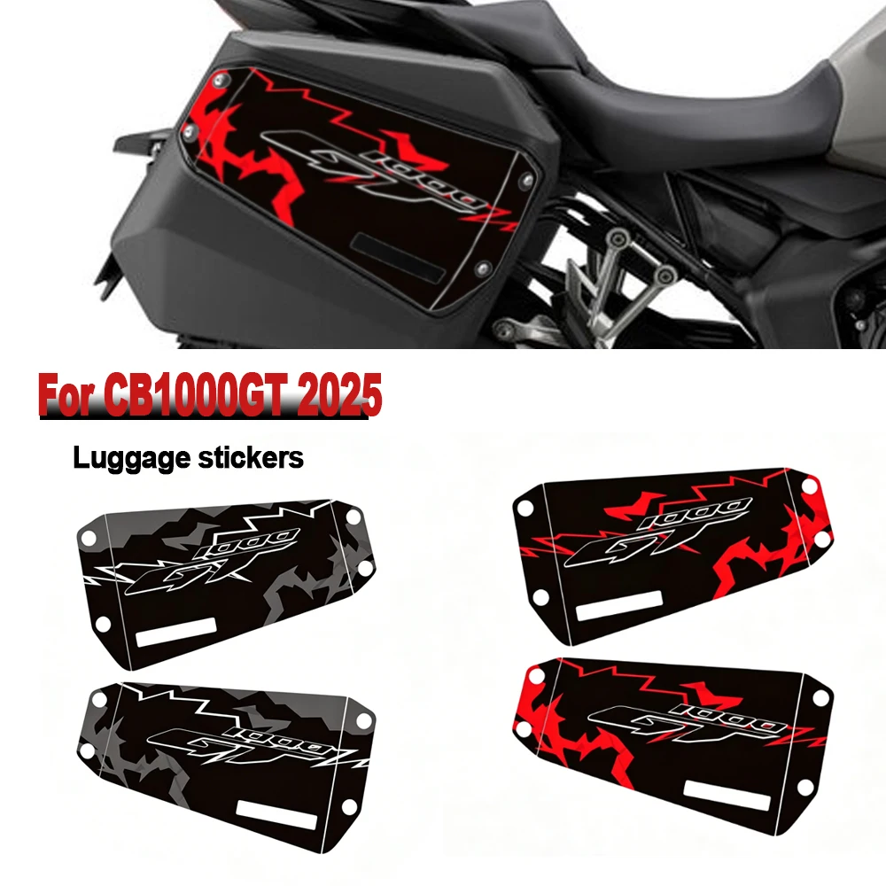 

For CB1000GT CB 1000 GT CB1000 Adventure Sport Touring Motorcycle Accessories Luggage Case Side Suitcase Stickers PVC Decals kit