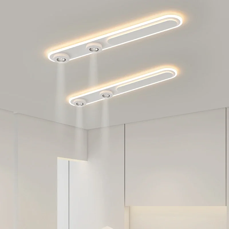 Lampadario a LED bianco moderno luci per camera da letto soggiorno lampada da cucina illuminazione per interni Dropshipping Home Fixtures AC 90-260V