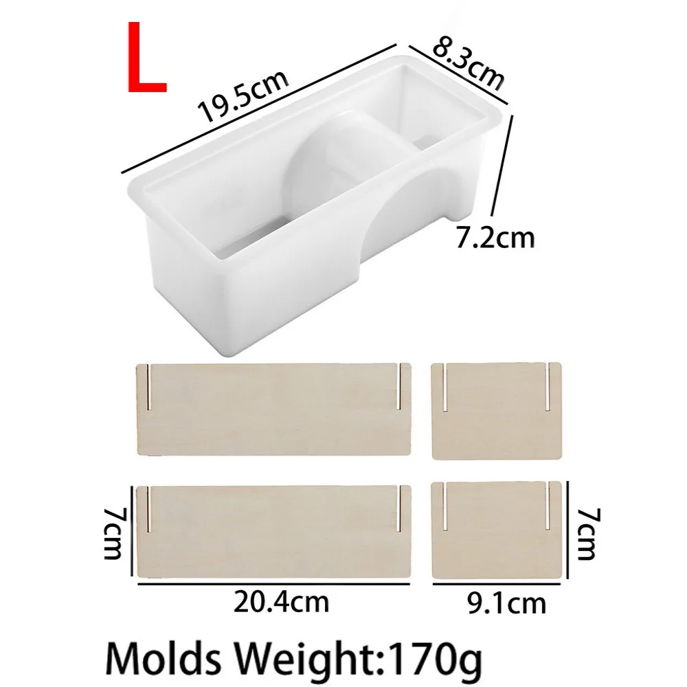 Silicone Hydroponic Plant Flower Mold Cube Flower Insertion Test Tube Plant Vase Gypsum Resin Mold Hydroponic Vase Frame Plaster