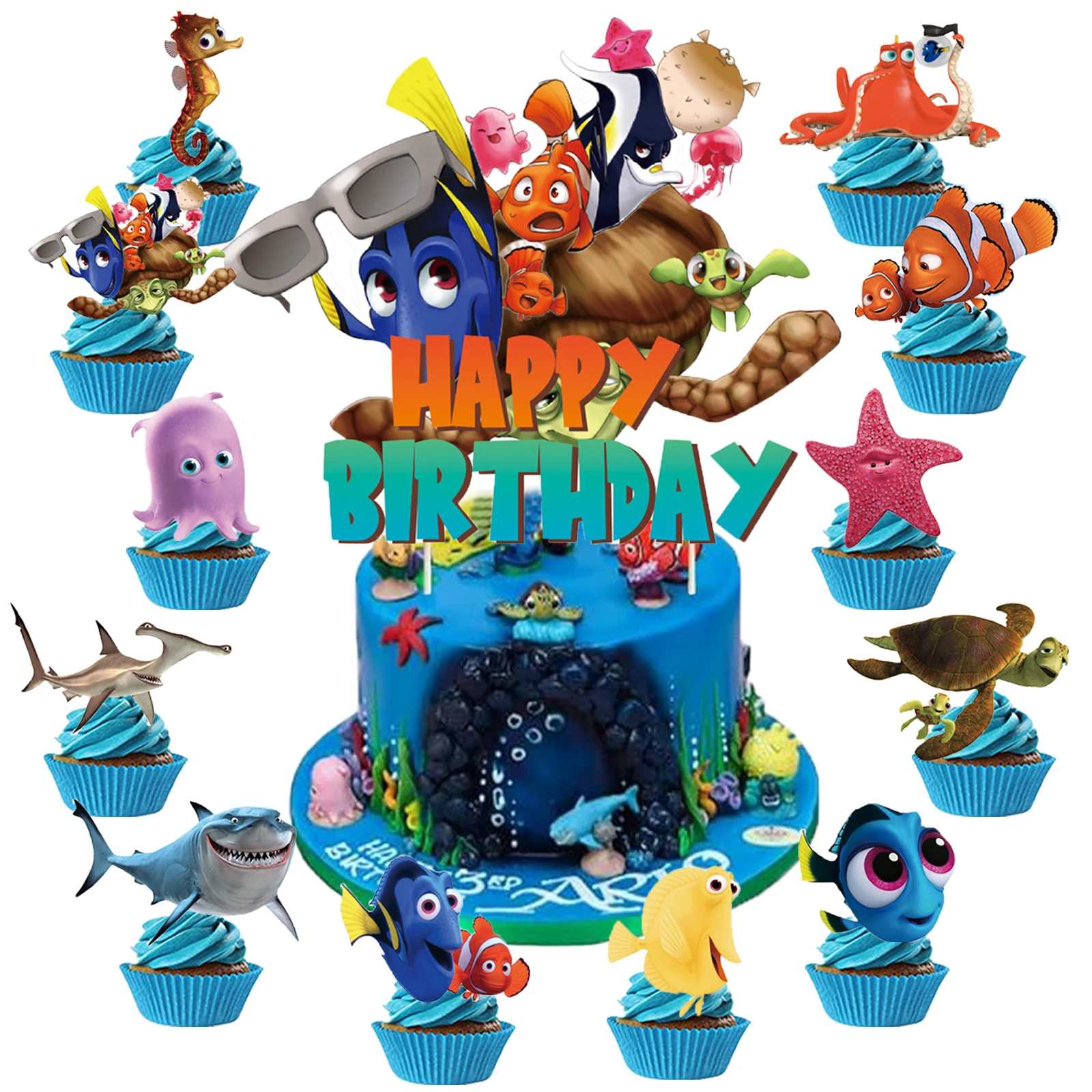 25Pcs Finding Nemo …