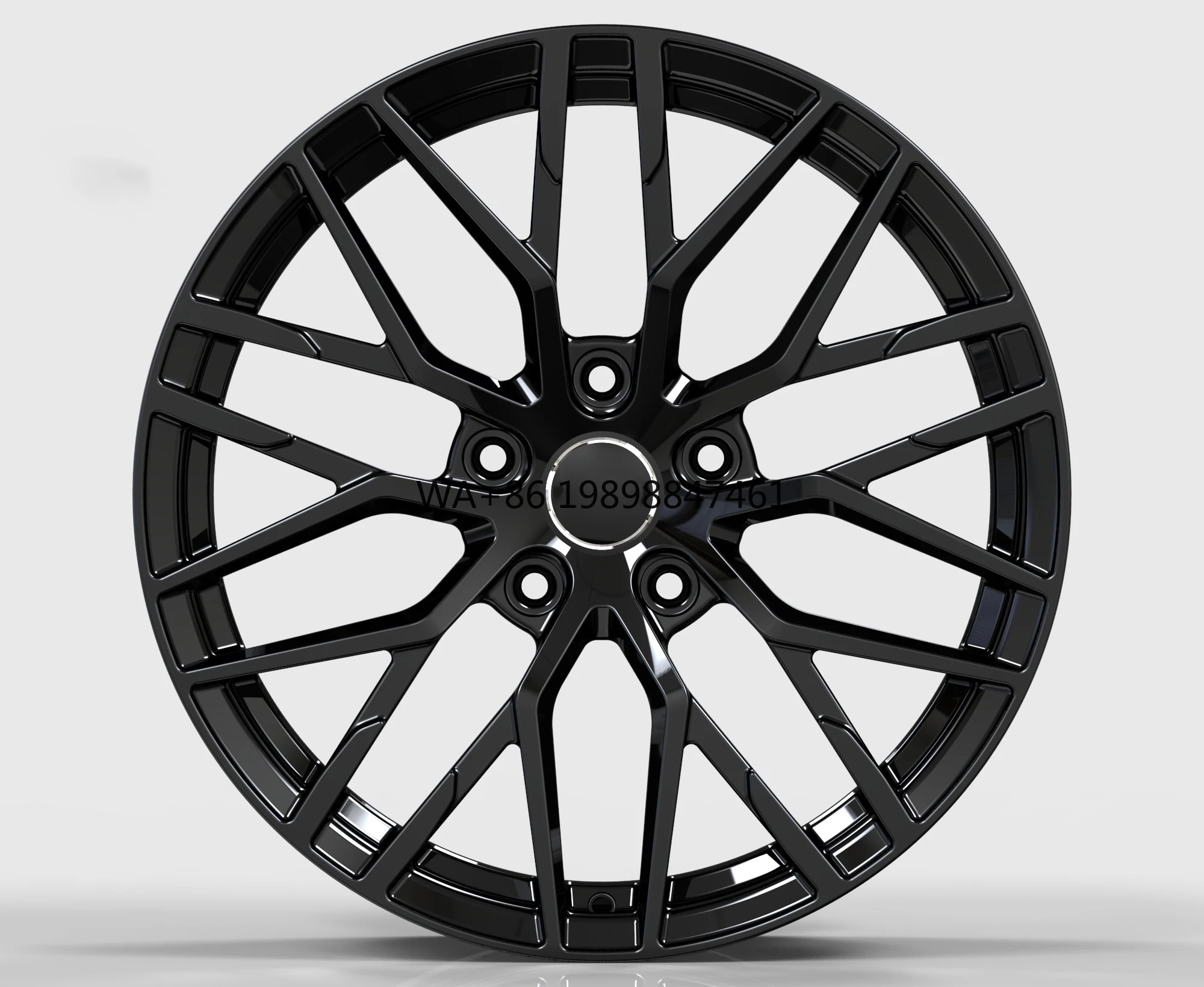 

Factory Direct Custom Forged 19-inch Machineface Black Aluminium Alloy Wheels 5x120 100mm PCD 25-40mm ET New HTOR YC105 4 Pieces
