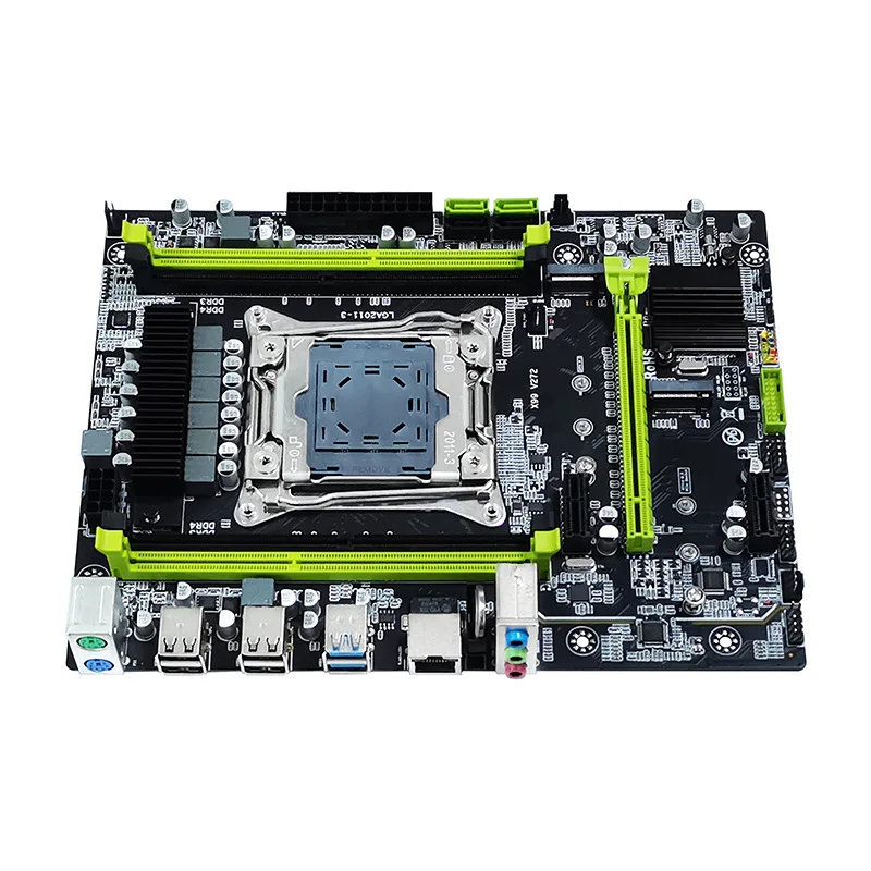 New X99 desktop computer main board with M.2 support D3\ D4 memory compatible with E5 2678 V3V4 CPU