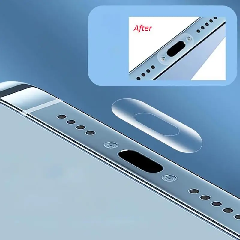Cell Phone Charging Port Protector Film Transparent Protective Charger Port Film Smartphone Protective Charging Port Sticker