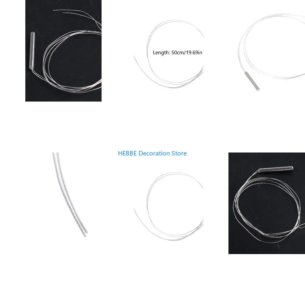 B0KC Thermocouple Platinums Resistors Thermocouple temperature Resistant Sensorings Probes Temperature Sensorings Wire 0.5m