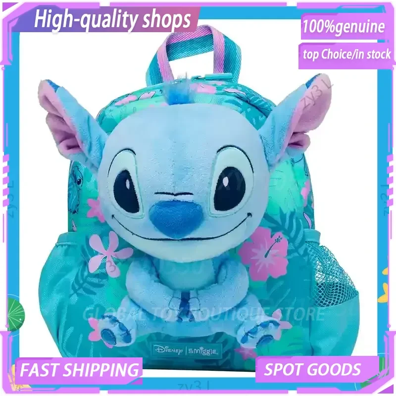 

2025 Hot Sales Australia Smiggle School Bags Stitch Backpack Lunch Bag Water Bottle Student Schoolbag Birthday Gifts for girl bo