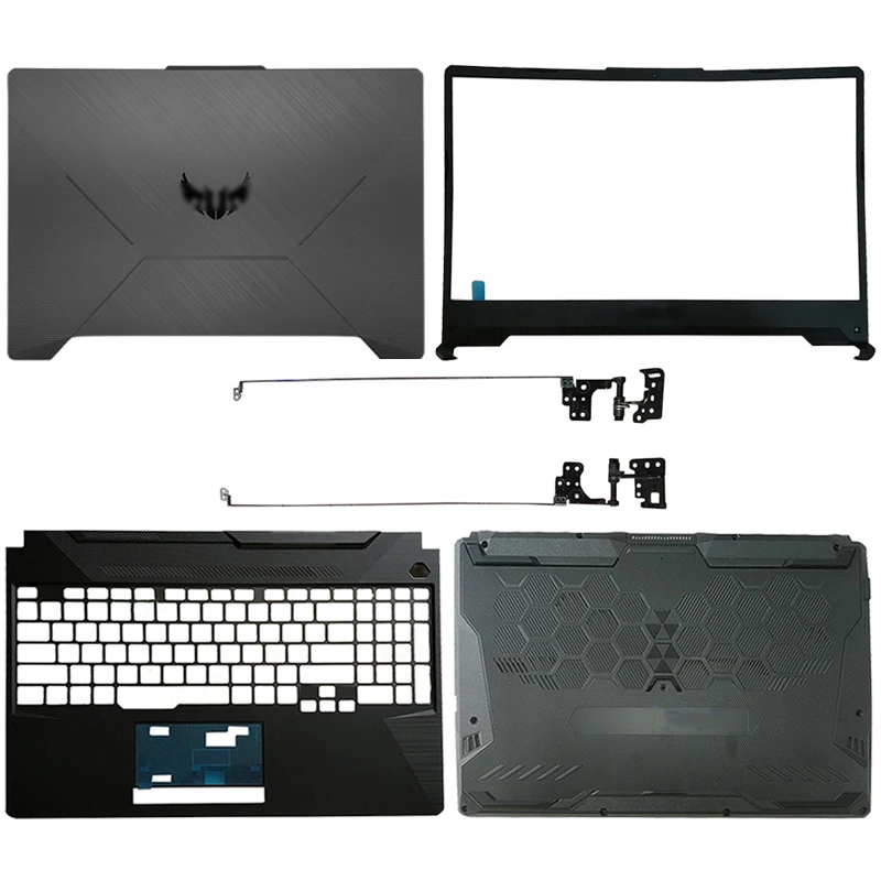 

New laptop for asus fa506iu fa506 fx506 lcd back cover/front frame/hinges/handrest/bottom case