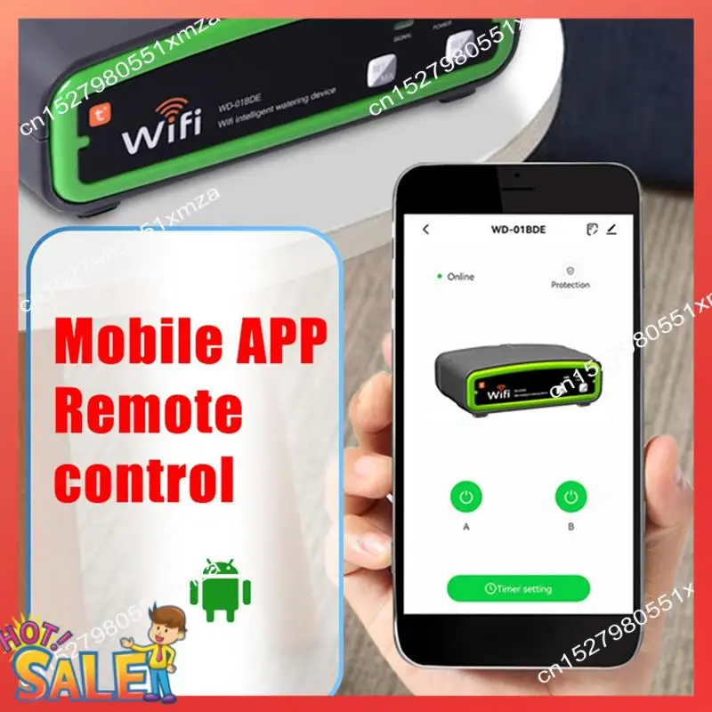 

ABCL Wi-Fi Tuya Умная поливочная машина Автоматическая система микрокапельного орошения с программируемым таймером воды