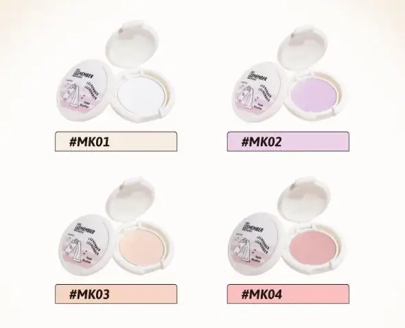 LEEMEMBER Milk Factory Powder Blush 4 colori Base fard 2G Texture leggera Swell Color Face Makeup Cosmetic