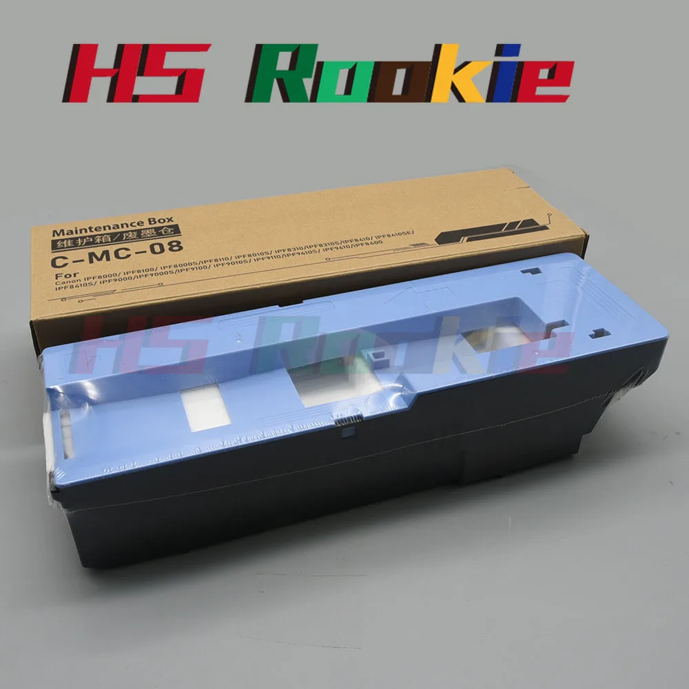 Maintenance Box MC-08 MC08 support for Canon iPF8400 iPF8410 iPF8410SE iPF8410S iPF9000 iPF9000S iPF9100 iPF9010S iPF9110 iPF940