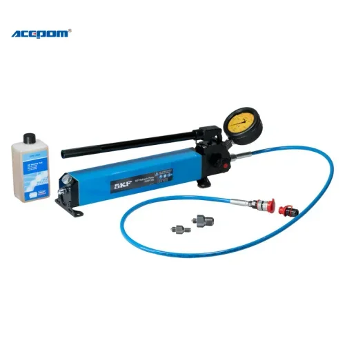 مضخة هيدروليكية THHP 300، تصل إلى الضغط العالي حتى 300 ميجا باسكال (43 500 رطل لكل بوصة مربعة)، ضغط عالي، مضخة هيدروليكية يدوية سهلة الاتصال