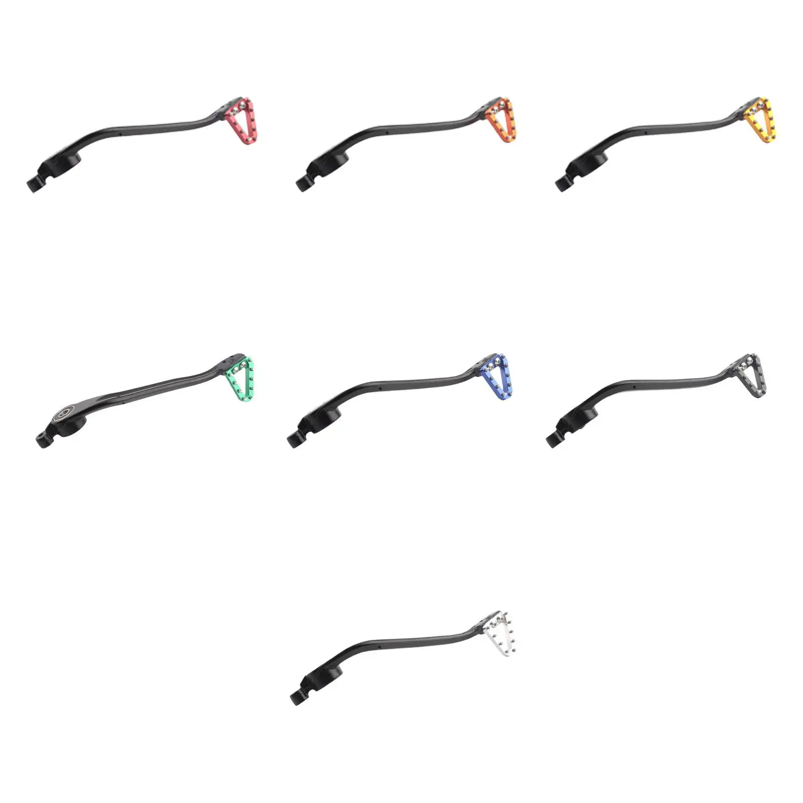 

Rear Brake Pedal Aluminum Alloy Foot Lever Replacement Non Slip Upgrade Motorcycle Parts for Pit Bike 125cc