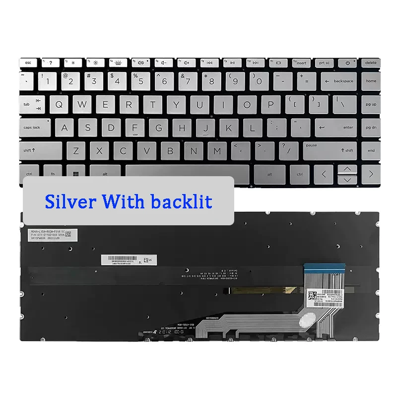 New ORIGINAL Laptop Keyboard FOR HP 13-BE 14-EH TPN-W152 TPN-W154