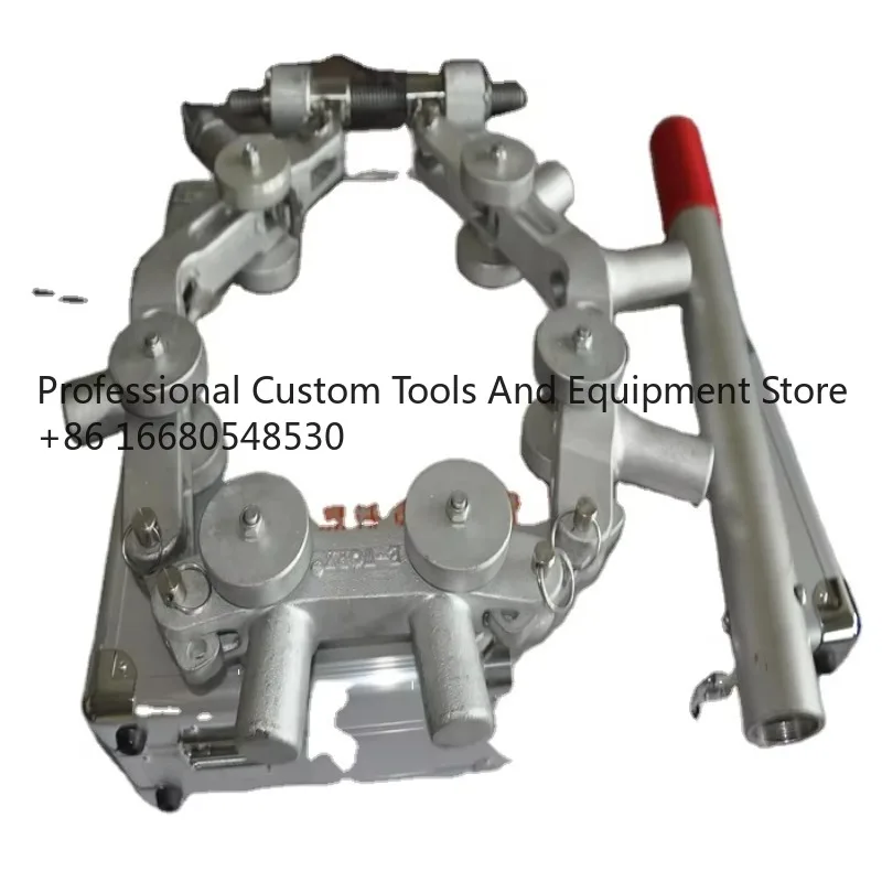 

ECR600PE Rotary Manual PE Pipe Cutter Industrial Professional Tube Cutter Cold Cutting for Plastic HDPE PVC Pipes 160-600 mm