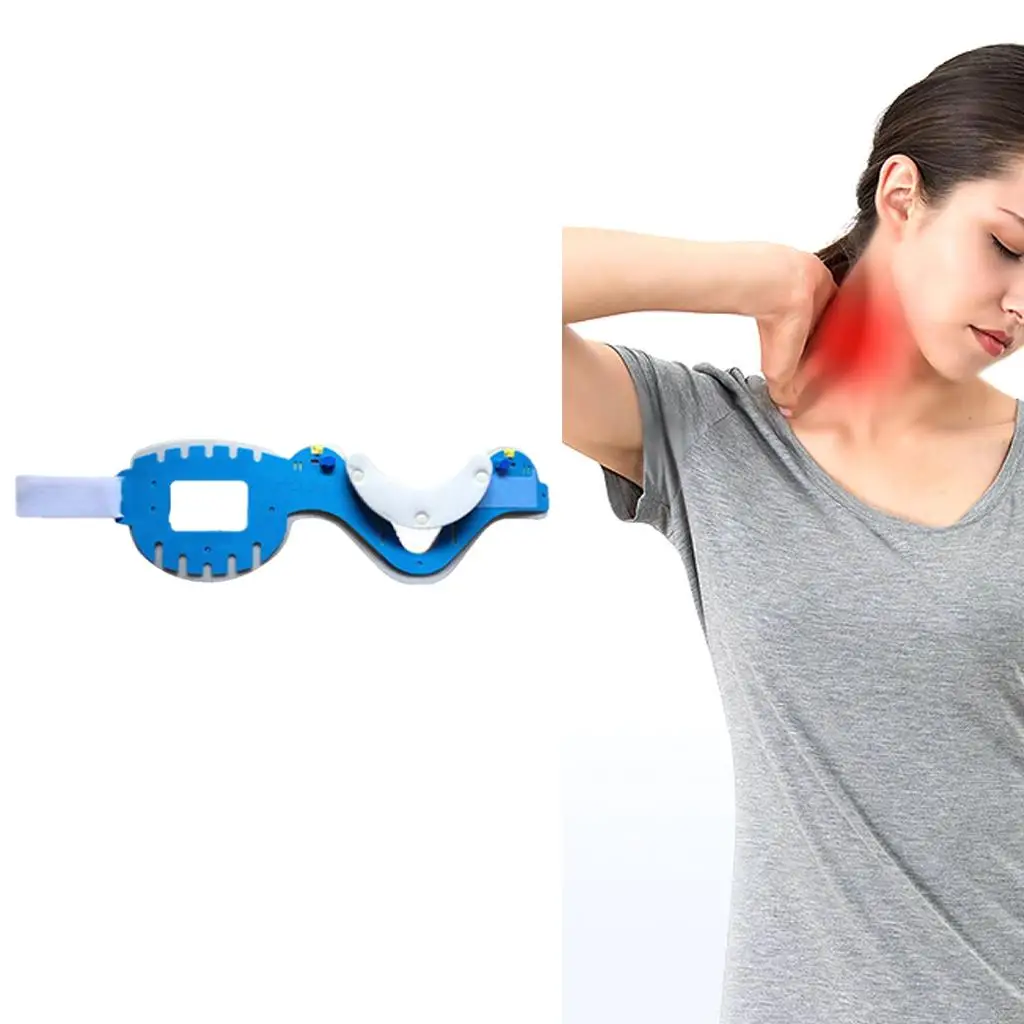 

Cervical Neck Brace Collar Traction Device for Upper Back Pain Home Care