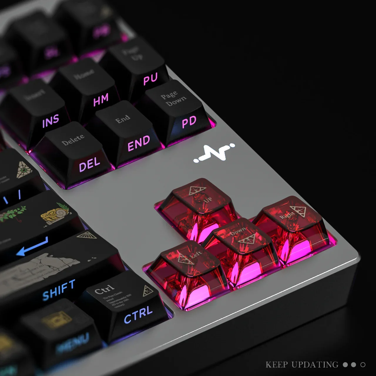 

Оригинальный колпачок для клавиатуры Maya PBT, механическая клавиатура, пятисторонняя сублимация, 145 клавиш