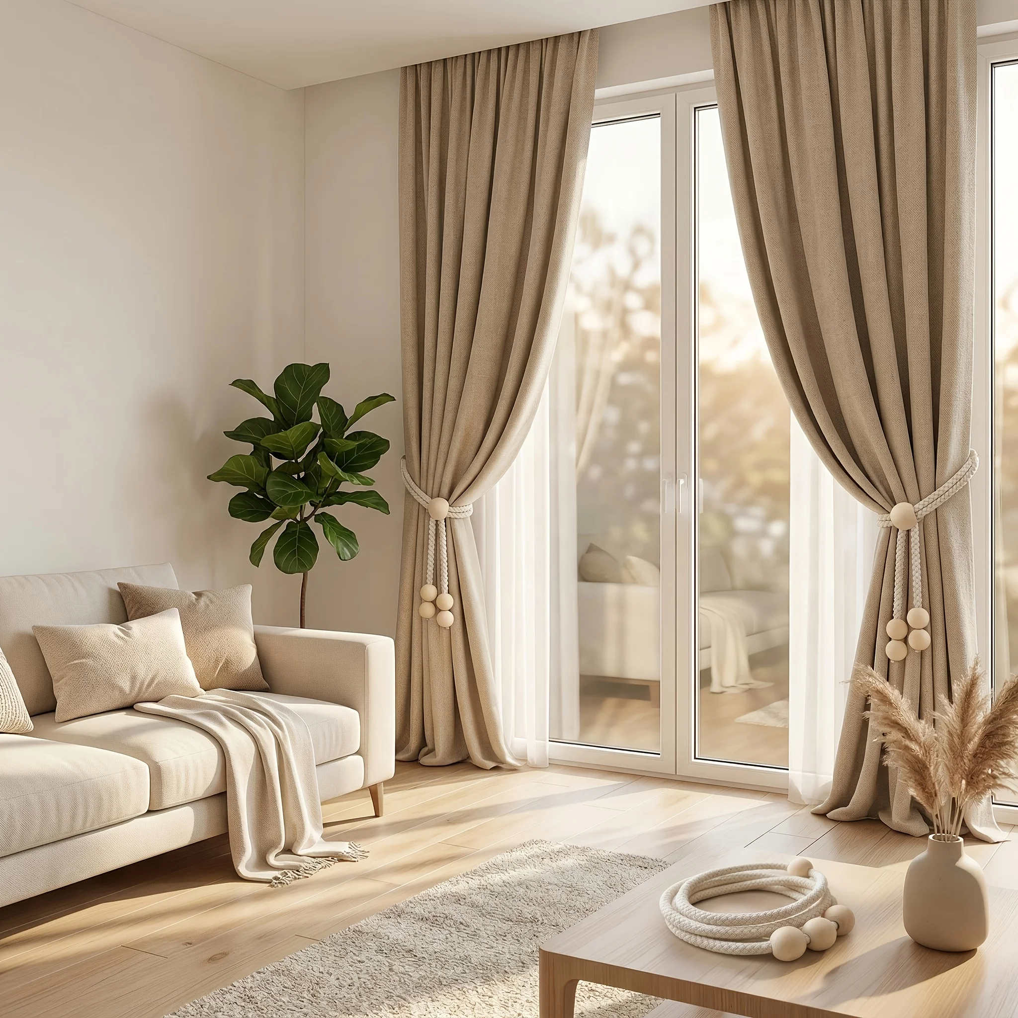 Exquisite and Simple Curtain Holdback, Home Curtain Accessory - Suitable for Living Room, Bedroom, Office, Outdoor