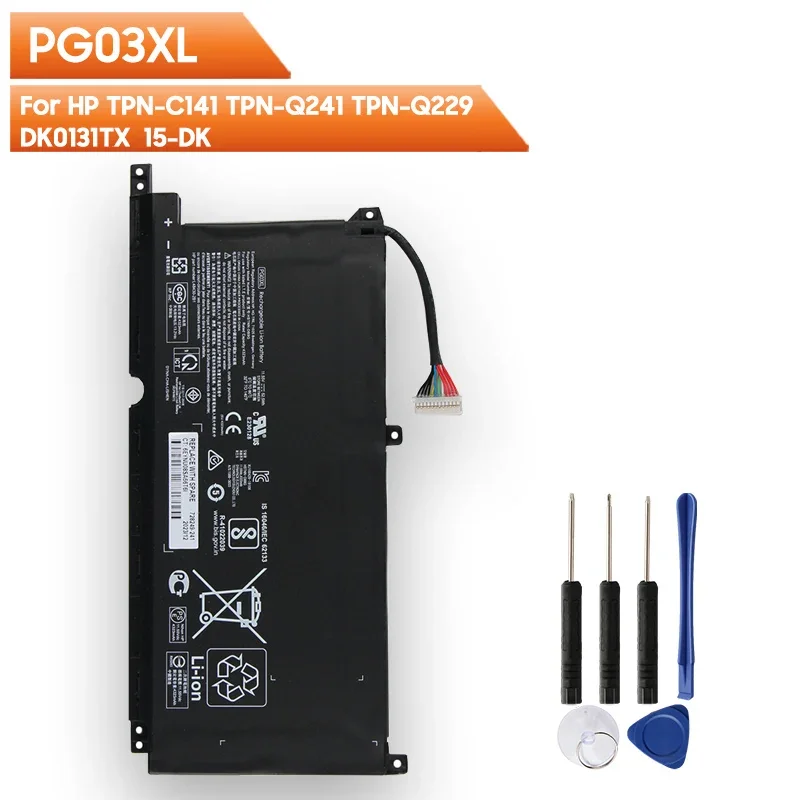 

Original Battery PG03XL For HP TPN-C141 TPN-Q241 TPN-Q229 DK0131TX Shadow Elf 5/6 15-DK 4323mAh