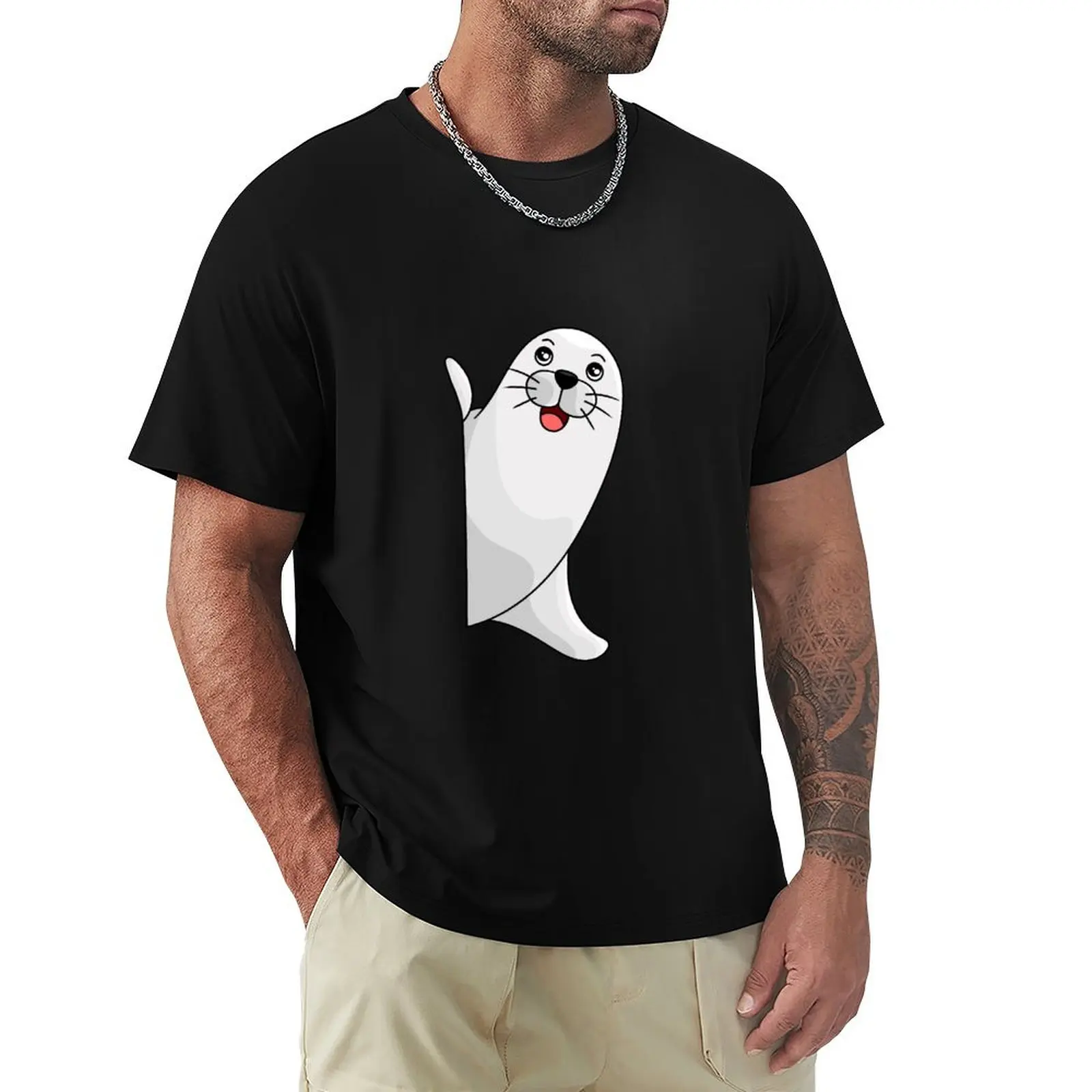 

Sea Lion Seal Seal costume T-Shirt Casual Everyday Short Sleeve T-Shirt