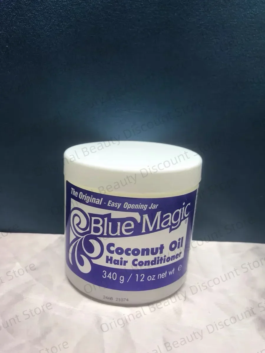 Blue magic hair food Hair conditioner hair dress VitaminE Wheat Germ Castor Oil  African 340g