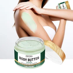 Vanille Body Butter Lotion Huidverzorging Gezichtscrème Whitening Diep Hydraterende Verheldering Verwijderen Melanine Elasticiteit Tillen