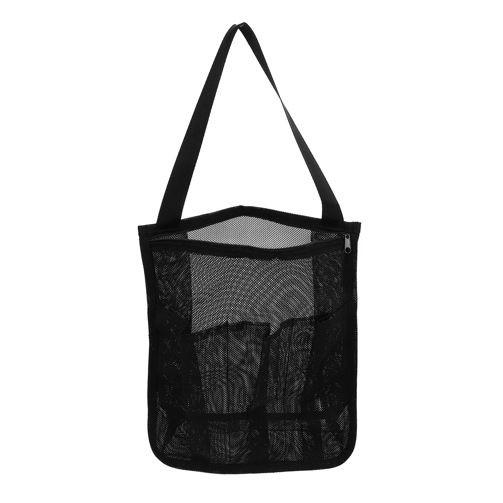 

Portable Wash Bag Organizer: Large Mesh Shower Tote With Zippered Compartment 3 Hanging Toiletry Bags For Gym Camping Dorm