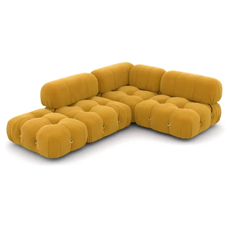 Living Room Sofa,Modern Living Room Furniture Tufted Sofa Modular Leisure Comfortable Boucle Couch Sectional Sofa