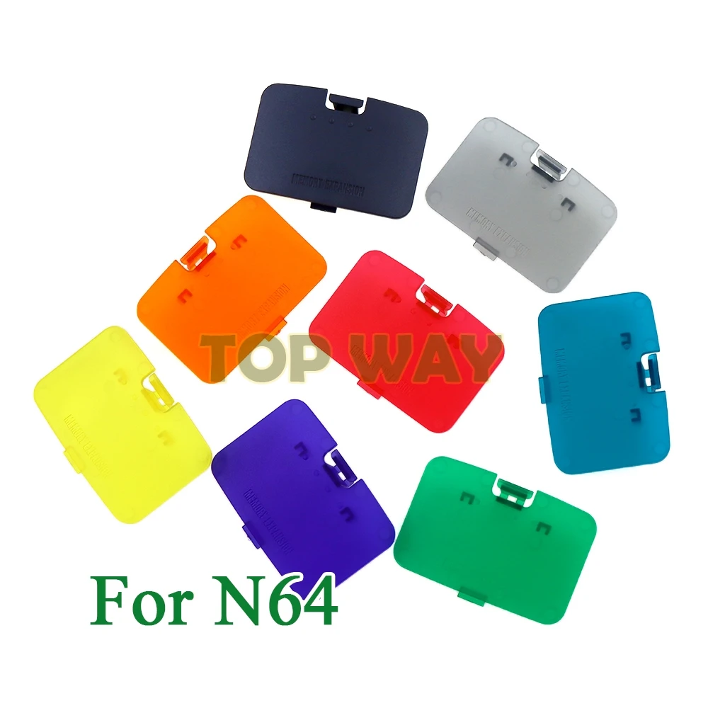 

20PCS For N64 Door Cover Jumper Pak Lid Memory Expansion Pak For Nintendo 64 Card Slot Cover Doors