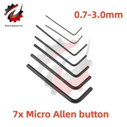 New 7Pcs/Set Multifunction Allen Wrench 0.7/0.9/1.3/1.5/2/2.5/3mm Hexagon Allen Key Wrench Tools Set Home Bicycle Repair Tools