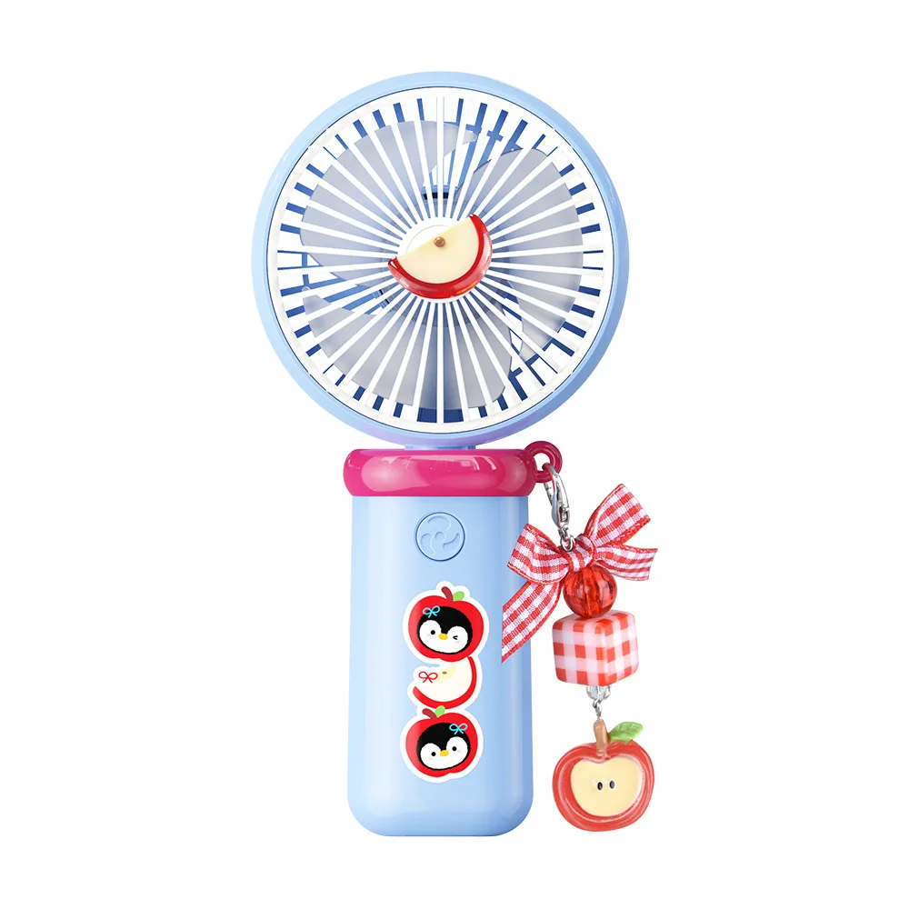 Home Garden Cooling Product New cartoon handheld bracelet small fan USB charging high wind silent portable desktop student fan