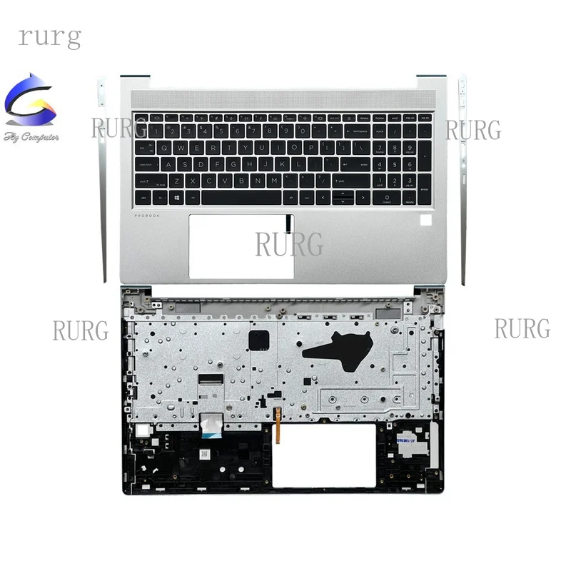 R+ Абсолютно новый, подходит для HP Probook 450 455 G8, верхняя часть корпуса с подсветкой клавиатуры M21742-001.