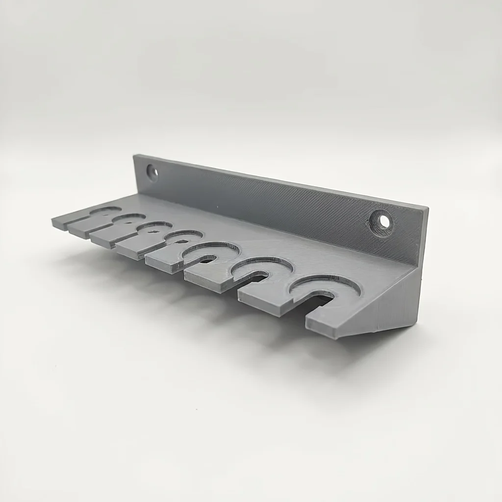 1Pc T-Handle Tool Rack, Screwdriver & Hex Key Holder, Small Parts Storage Organizer for Workshop Garage