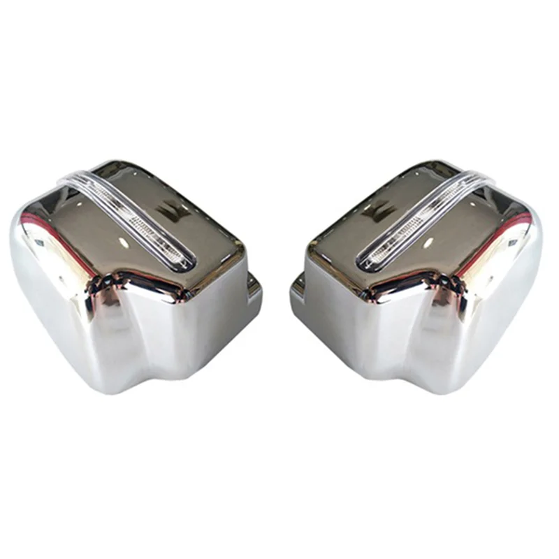 

Turn Signal Mirror Cap Shell Side Wing Rear View Mirror Cover For Car Light For Suzuki Jimny Jb64 JB74 2018-2020 Silver