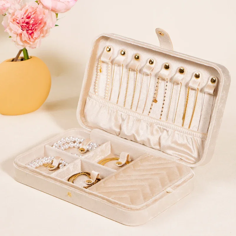 Necklace Box Pendent Storage Holder Display Bracelet Small Accessories Container Organizadores