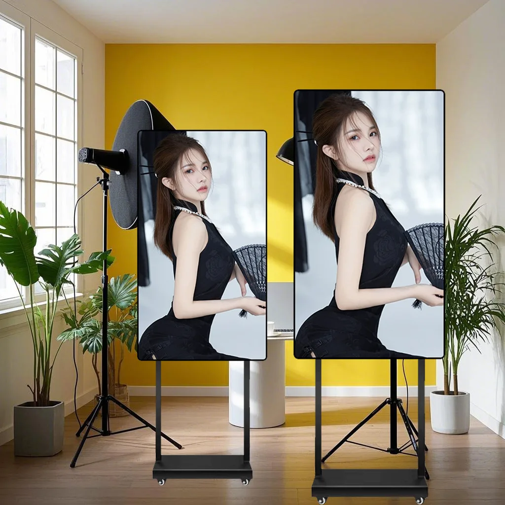 Ultra-clear Intelligent Live Broadcast Large-screen Vertical Mobile All-in-one Machine Touch Screen Projection Vertical Screen