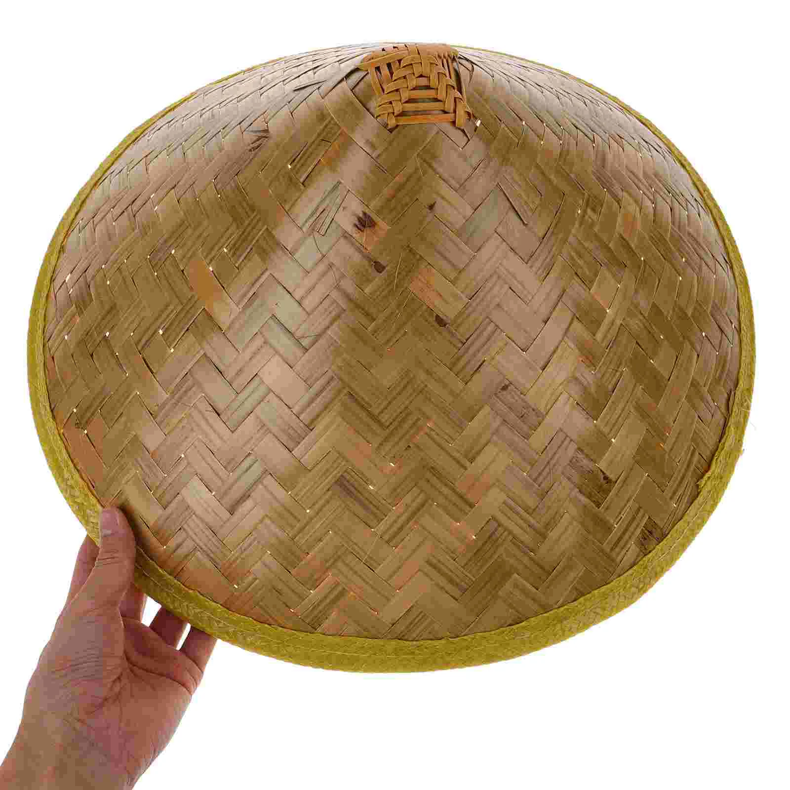 Straw Hat Chinese Vietnamese Hats for Men Oriental Clothing 4400X4400X1900CM Japanese Cosplay Asian Kids Elevator Entrance