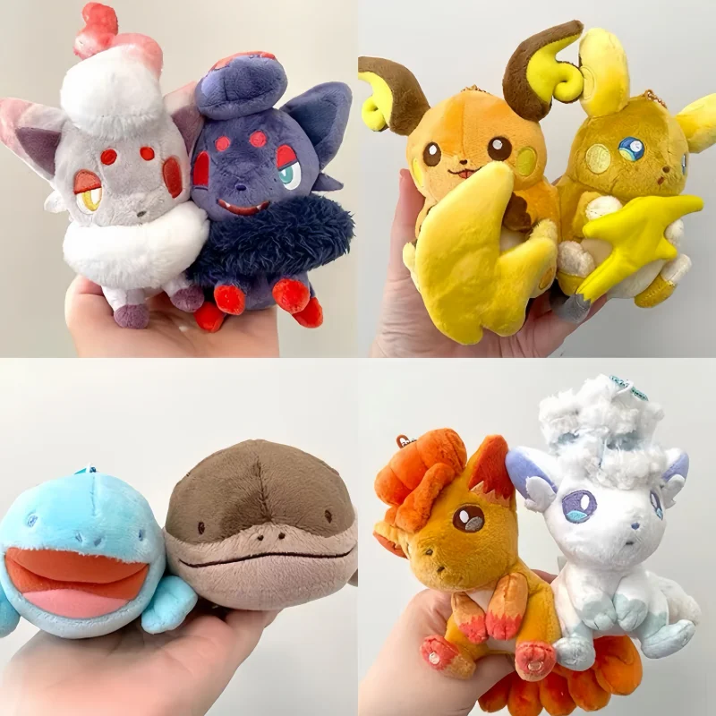 original-pokemon-juguetes-de-peluche-lindo-zorua-ditto-swablu-cinccino-jolteon-turtwig-flareon-pegatina-magnetica-colgante-figura-anime-regalos