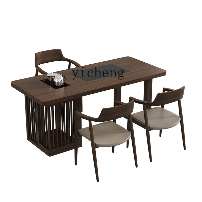 Zc Solid Wood Tea T…