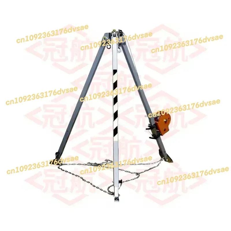 

NEW High Quality rescue tripod Confined Space Tripod Kit Self rescue tripod with hand winch