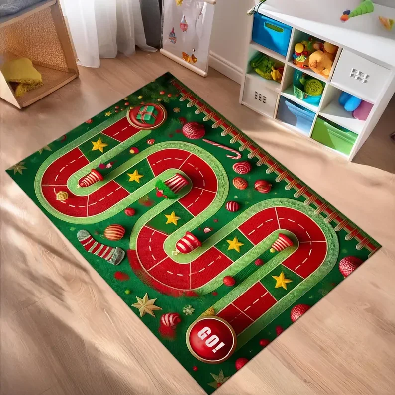 Kids Outdoor Xmas Gifts - Çocuklar için Noel Hediyesi Yol Halısı