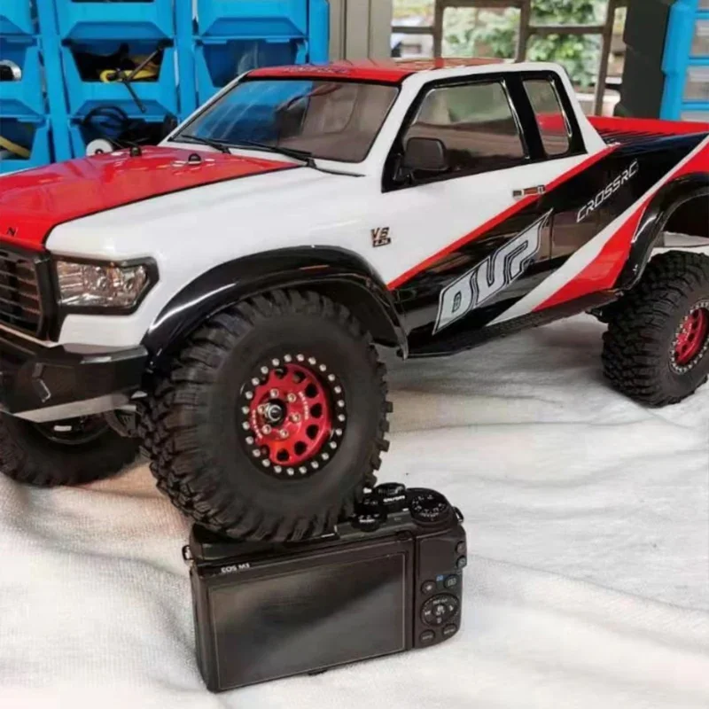 CROSSRC VR4 1/10 miękka powłoka wysokiej symulacji Pickup samochodów wspinaczkowy 4x4 zestaw DEMON zdalnego sterowania Model RC elektryczny