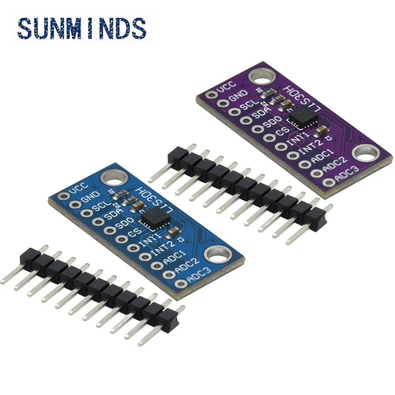 LIS3DSH LIS3DH high-resolution three-axis accelerometer triaxial accelerometer module for Arduino