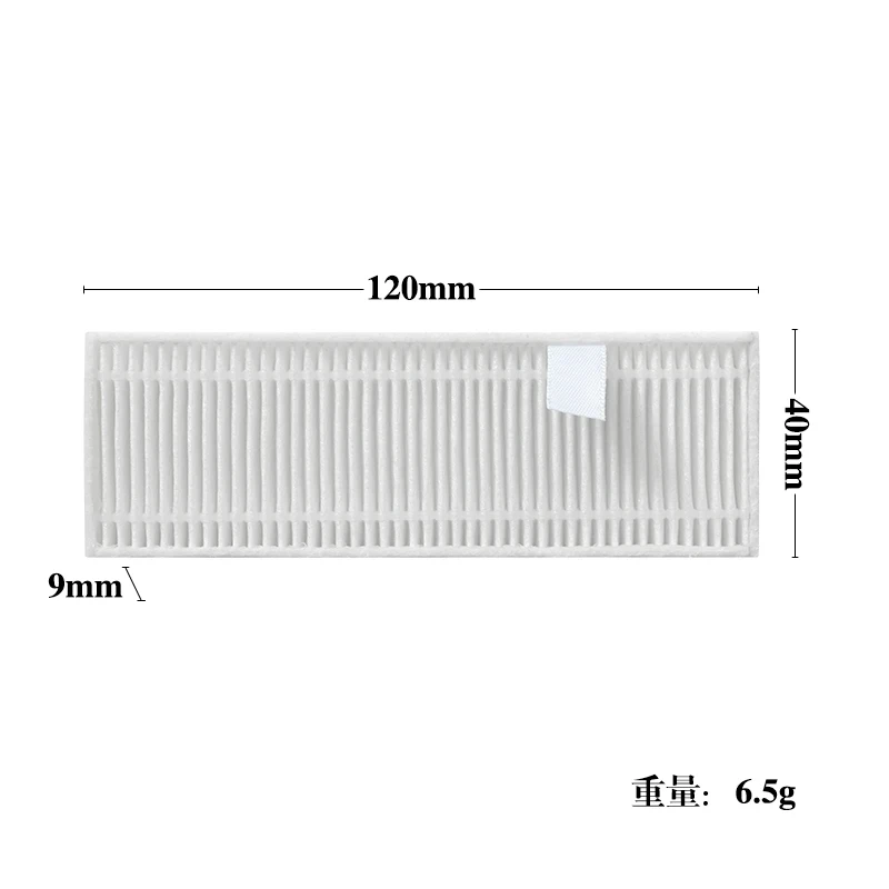Wichtigsten Seite Pinsel Hepa-Filter Mopp Teile Für Proscenic M7 Pro / Kyvol Cybovac S31 / HONITURE Q6 / Uoni v980 Plus Staubsauger