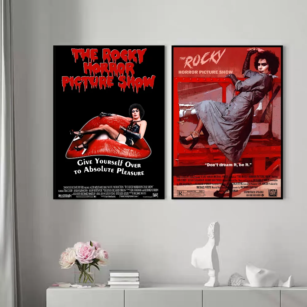 The Rocky Horror Picture Show DIY Sticky Poster Whitepaper Prints Poster Artwork Nordic Home Decor