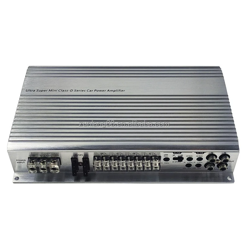 High Quality Car Speaker Amplifier RMS 160W 4 Ohm 360W 2 Ohm  Amp 4 Channel Car Subwoofer Amplifier Class D