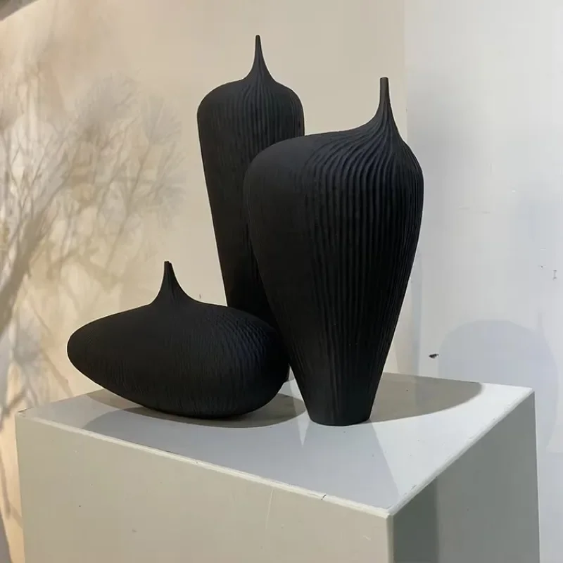 Nordic Home Decoration Contemporary, Crafts Vase Set Modern Design Style Home Decoration Vase