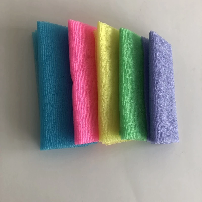 1Pcs Bath Skin cloth exfoliating wash cloth japanese body wash towel nylon bath towel skin polishing towel