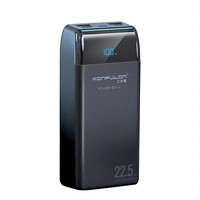 Portable Large Capacity Outdoor Standby Power Bank, Fast Charge Mobile Power, LCD Display, PD22.5W, 30000mAh