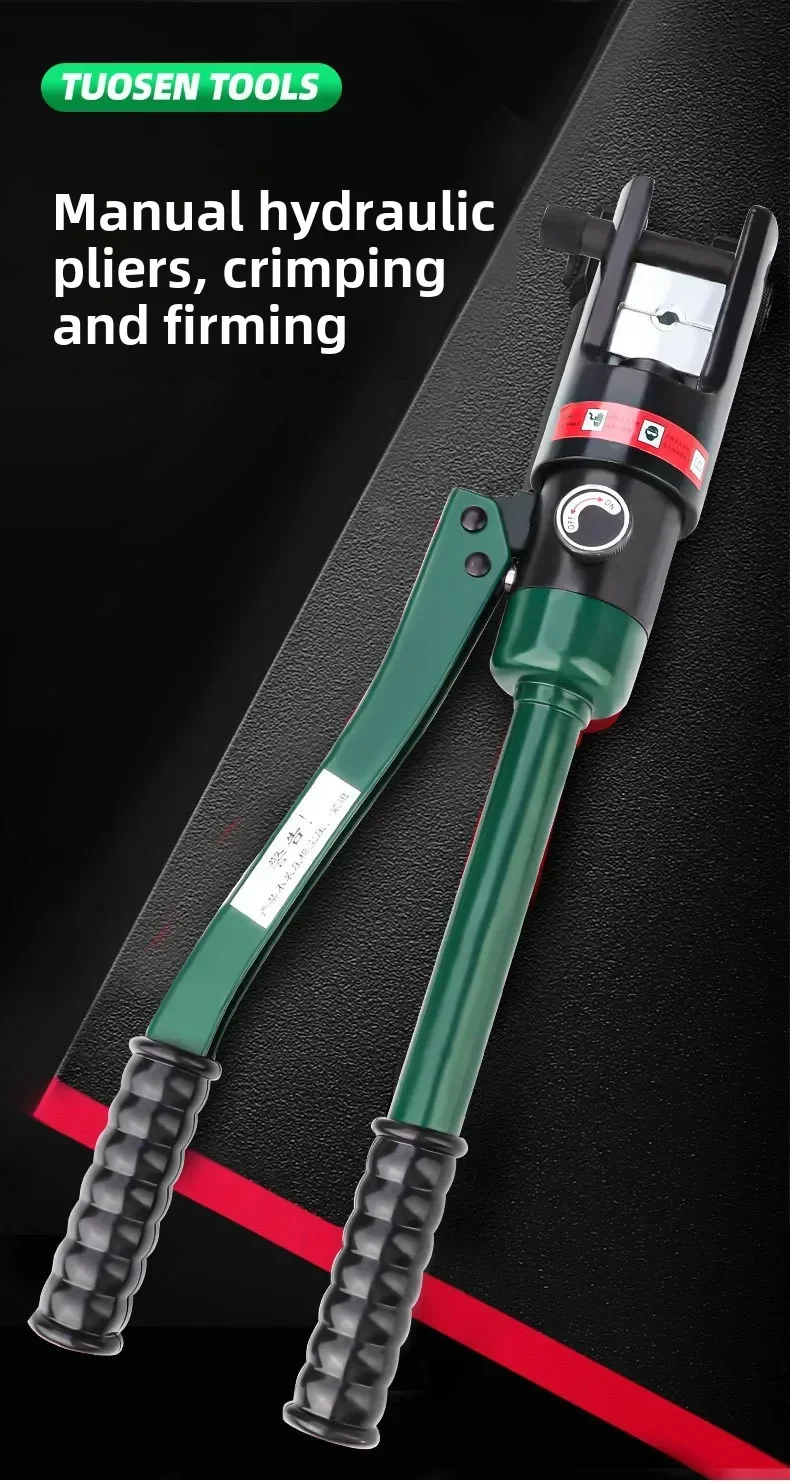 Electric Crimping Tool for Multifunctional Copper and Aluminum Nose Terminals and Cable, Hydraulic Clamp C