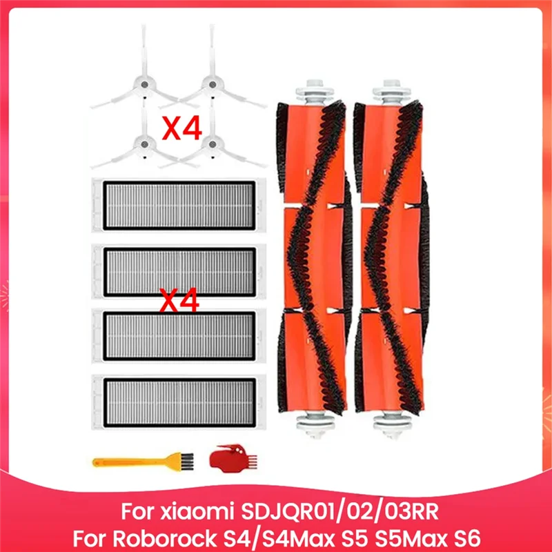 قطع غيار BISM للمكنسة الكهربائية Mi Robot 1S,1St Generation SDJQR01,02,03RR, Roborock S4,S4max S5 S5max S6 قطع الغيار